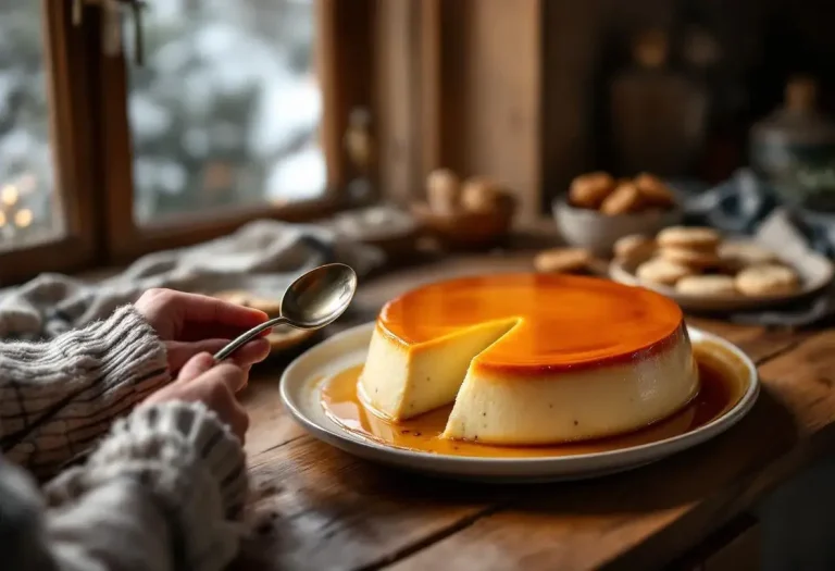 Le flan vanillé de grand-mère, simple et ultra fondant, qui réconforte dès la première cuillère en plein hiver Le flan vanillé de grand-mère, simple et ultra fondant, qui réconforte dès la première cuillère en plein hiver