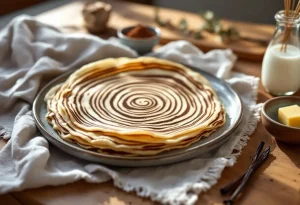 Les crêpes zébrées façon grand-mère, un dessert simple et tendre qui fait briller les yeux dès la toute première bouchée