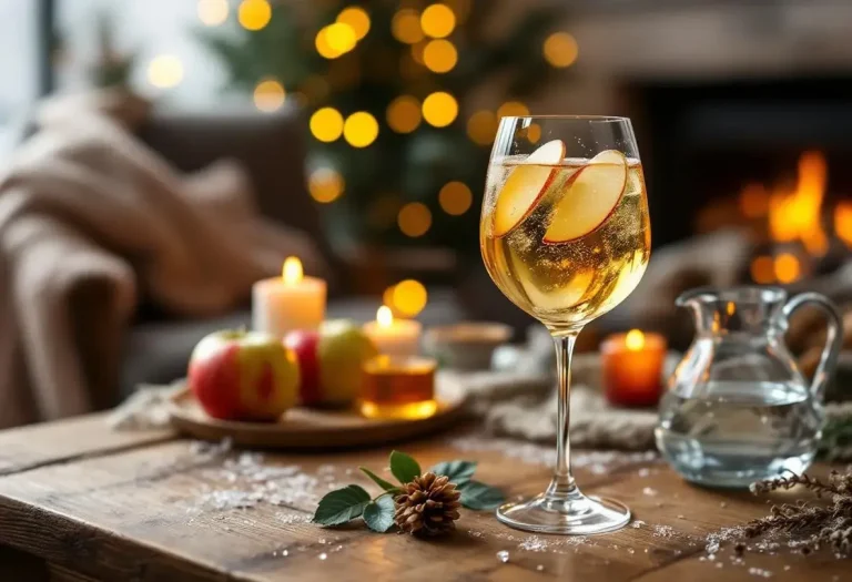 Un apéritif pétillant à la pomme, fruité et réconfortant pour vos froides soirées d'hiver Un apéritif pétillant à la pomme, fruité et réconfortant pour vos froides soirées d'hiver
