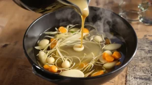 Découvrez la recette ultra rapide du bouillon thaï express de Jean-François Piège