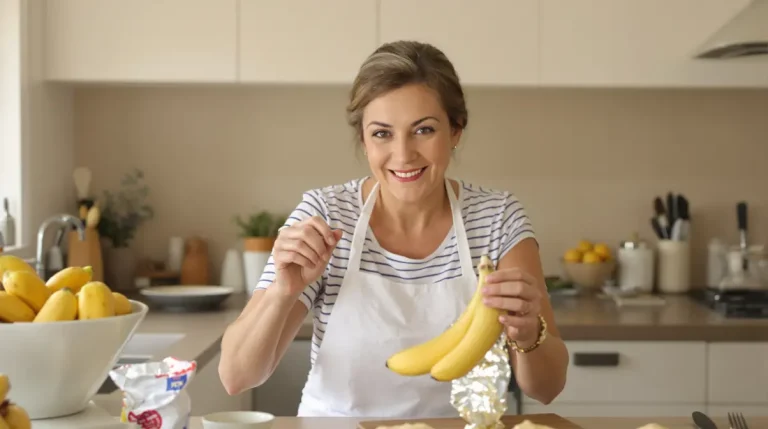 « Elles ne noircissent plus » : mon astuce toute simple pour garder vos bananes bien fraîches très longtemps