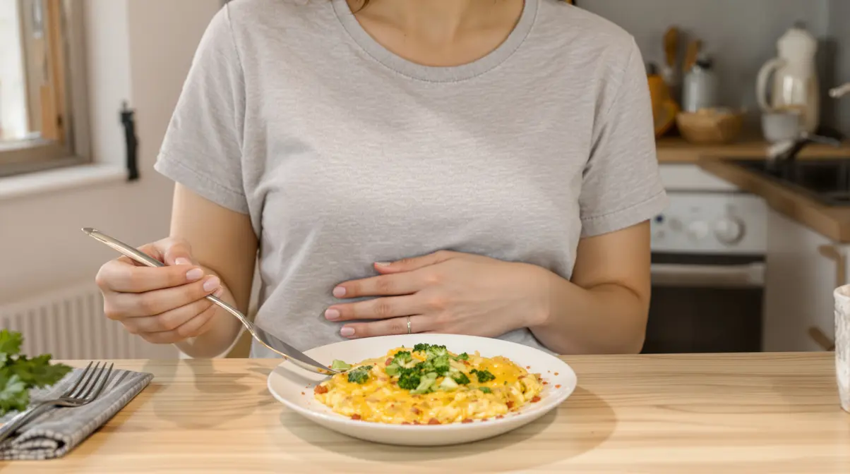 Inconfort intestinal : 4 aliments à ajouter à ses œufs pour réduire l’inflammation et dégonfler, validés par des nutritionnistes Inconfort intestinal : 4 aliments à ajouter à ses œufs pour réduire l’inflammation et dégonfler, validés par des nutritionnistes