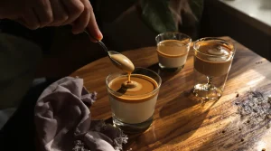 J’ai oublié les flans et mousses du commerce pour cette crème dessert au café maison : ultra onctueuse, sans œufs et très facile à faire !