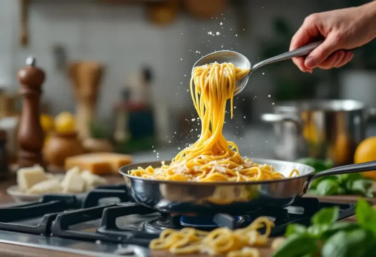 Jeter cet ingrédient quand vous cuisinez vos pâtes, c'est passer à côté des sauces les plus onctueuses d'Italie Jeter cet ingrédient quand vous cuisinez vos pâtes, c'est passer à côté des sauces les plus onctueuses d'Italie