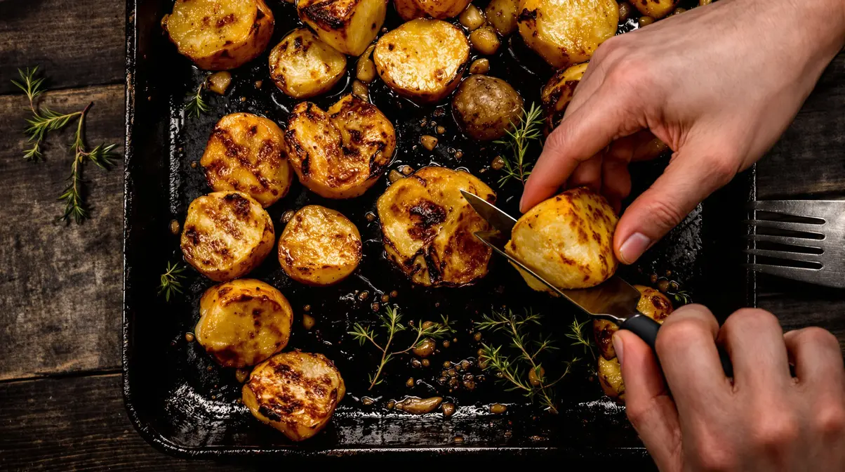 Pommes de terre au four : l’astuce toute simple qui les rend ultra croustillantes à tous les coups Pommes de terre au four : l’astuce toute simple qui les rend ultra croustillantes à tous les coups