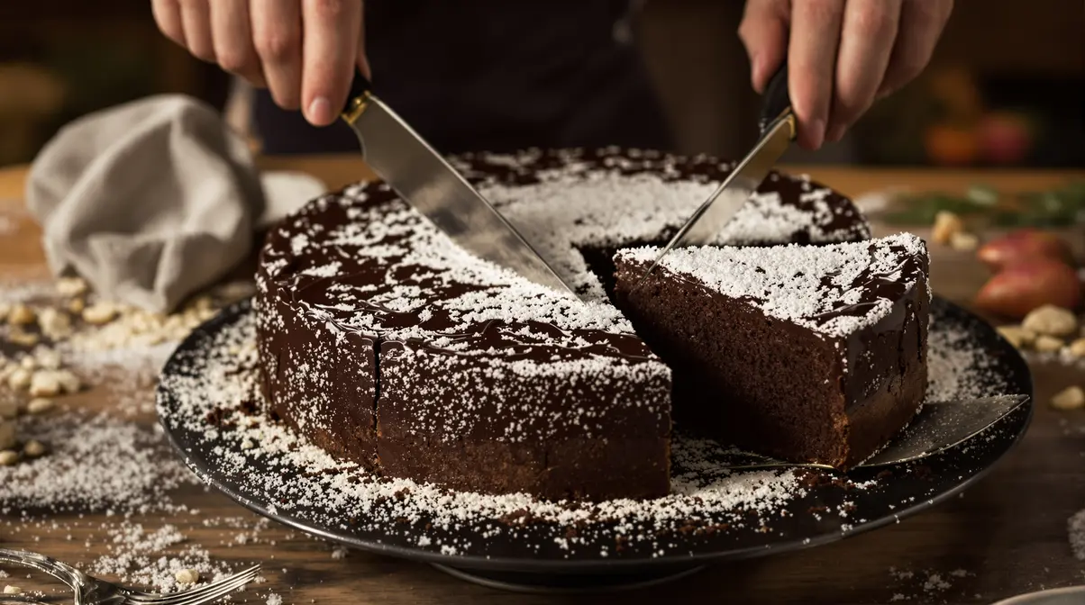Ce gâteau au chocolat italien de Laurent Mariotte est devenu un classique, je le refais à chaque occasion Ce gâteau au chocolat italien de Laurent Mariotte est devenu un classique, je le refais à chaque occasion