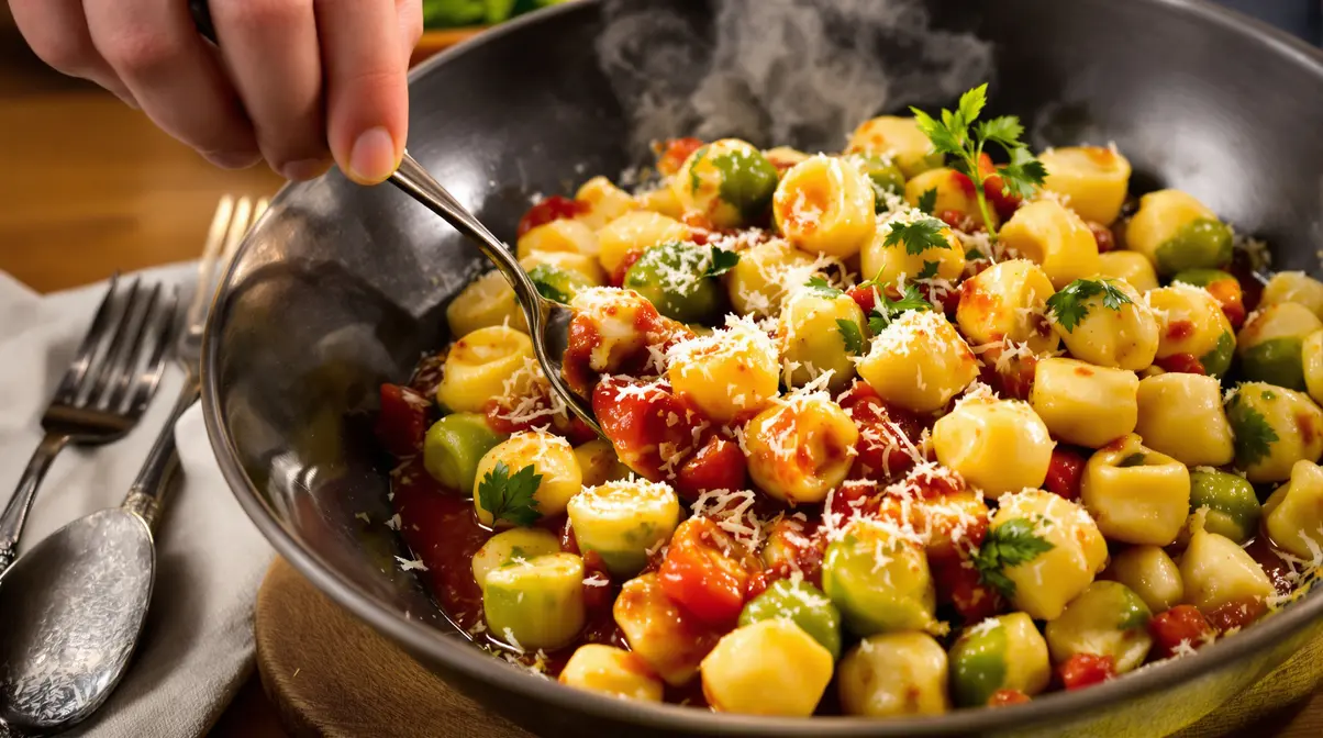 L’Italie dans votre assiette : ces gnudi semoule-ricotta-épinard sont le dîner doudou express prêt en 25 minutes L’Italie dans votre assiette : ces gnudi semoule-ricotta-épinard sont le dîner doudou express prêt en 25 minutes