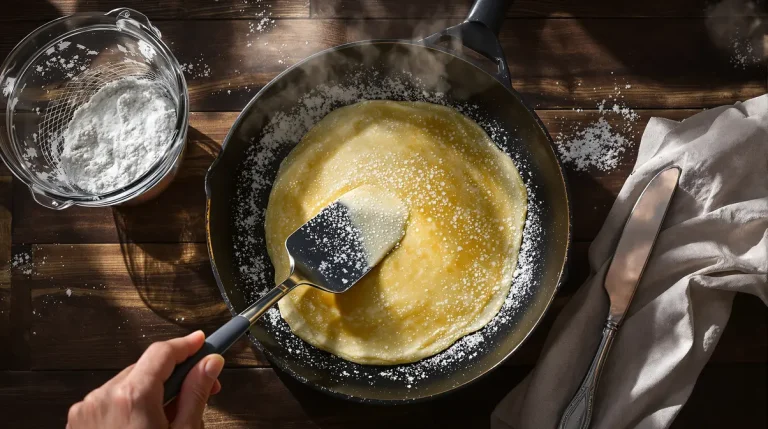 Pâte à crêpes de Christophe Michalak : le secret d'une recette ultra-légère, express sans repos et avec peu d’œufs Pâte à crêpes de Christophe Michalak : le secret d'une recette ultra-légère, express sans repos et avec peu d’œufs